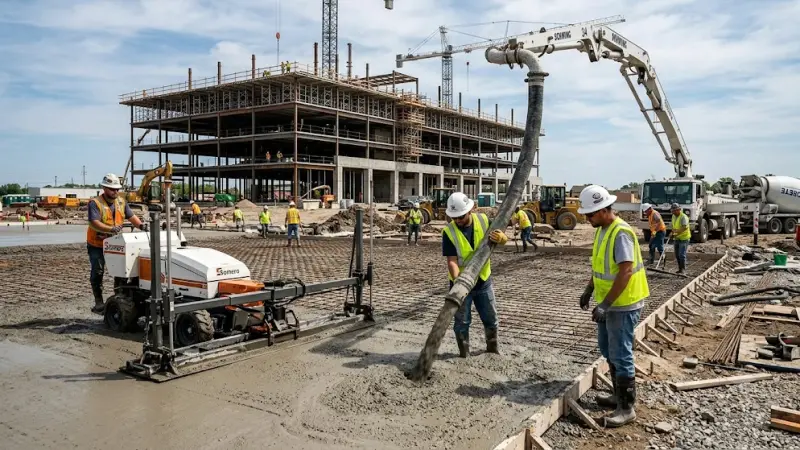 Select the Best Commercial Concrete Contractor for Your UK Project