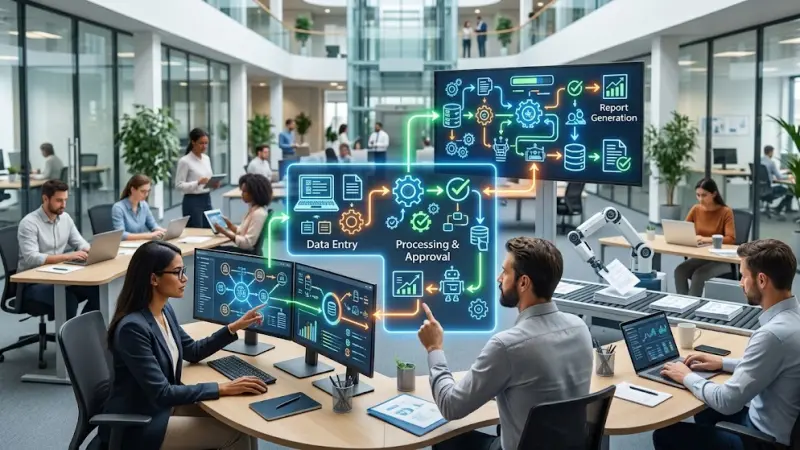 Transform Your Operations with business workflow automation solutions