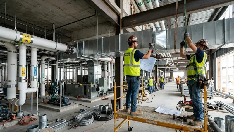 How to Procure the Best commercial mechanical contractor for Your UK Facility
