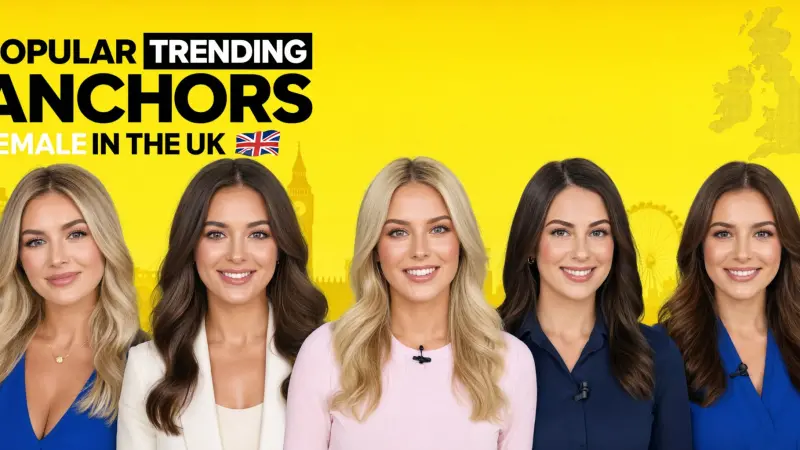 Top Trending Female News Anchors in the UK: Career, Personal Life, Net Worth & Social Profiles