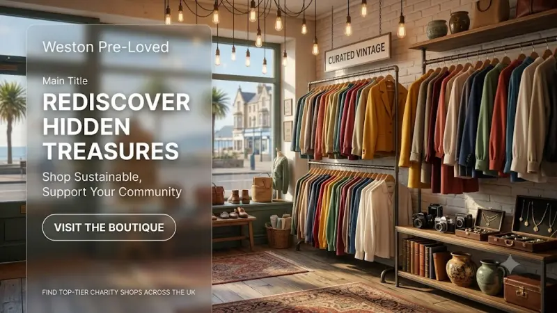 Explore the Best Charity Shops in Weston Super Mare Today