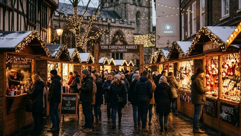 Christmas Markets Near York Local Favourites Worth Visiting