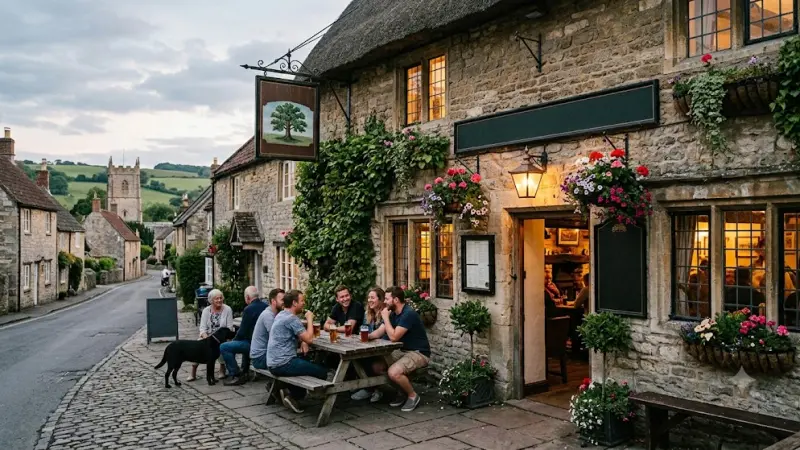 Memorable Pubs Across Shepton Mallet and Somerset