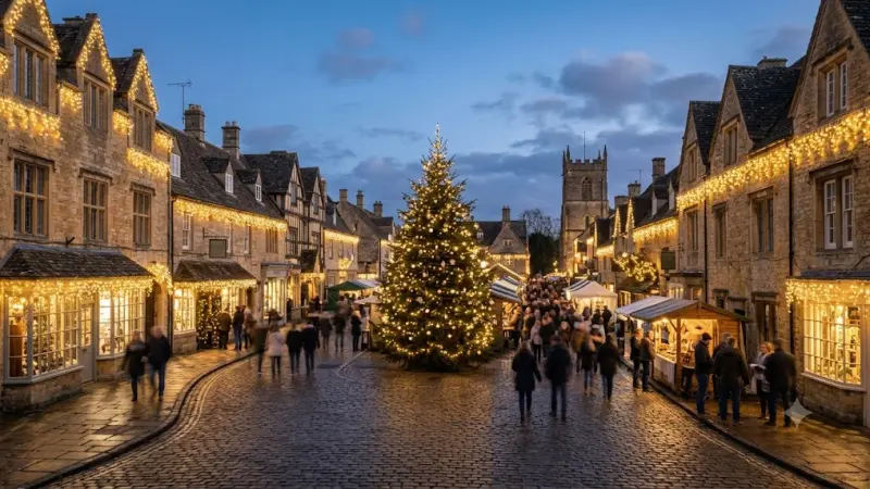 Discover Christmas Lights Switch On Events in Gloucestershire