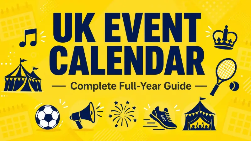 UK Event Calendar  — Complete Full-Year Guide
