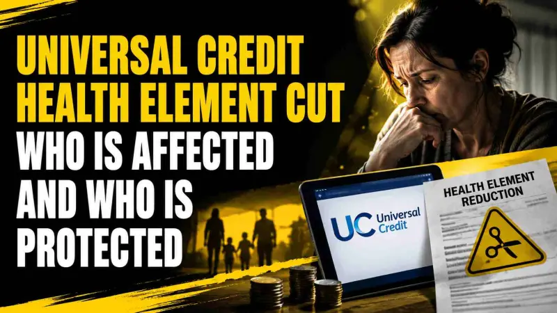 Universal Credit Health Element Cut: Who Is Affected