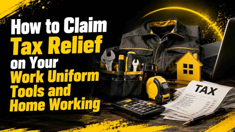 How to Claim Tax Relief on Your Work Uniform Tools and Home Working