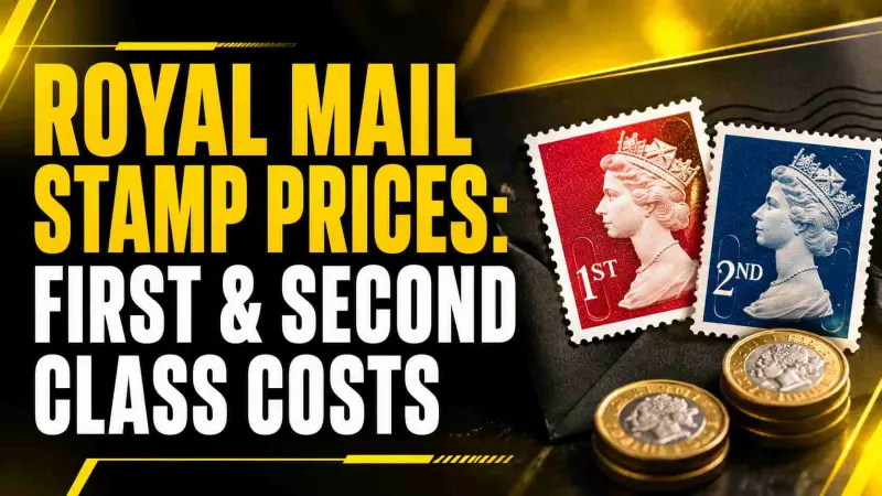 Royal Mail Stamp Prices: First & Second Class Costs