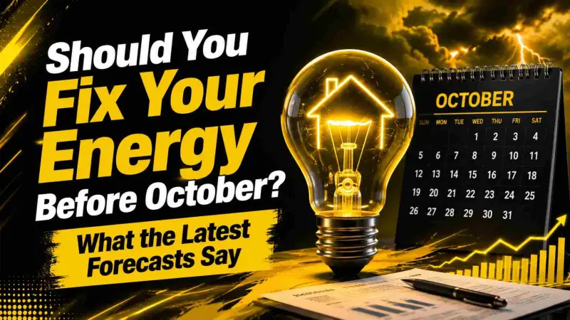 Should You Fix Your Energy Before October What the Latest Forecasts Say