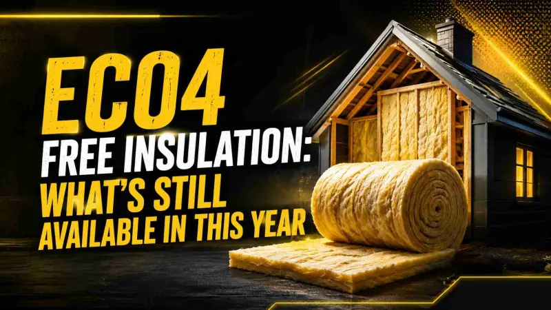 ECO4 Free Insulation: What’s Still Available in This Year