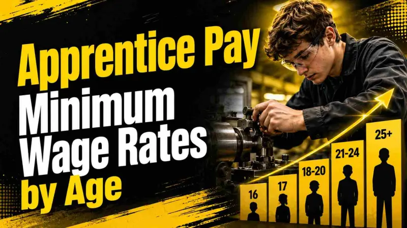 Apprentice Pay Minimum Wage Rates by Age