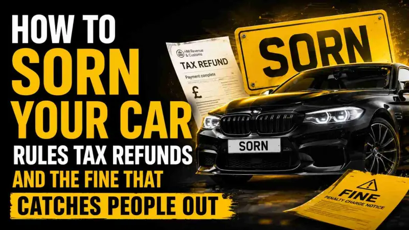 How to SORN Your Car Rules Refunds and Fines