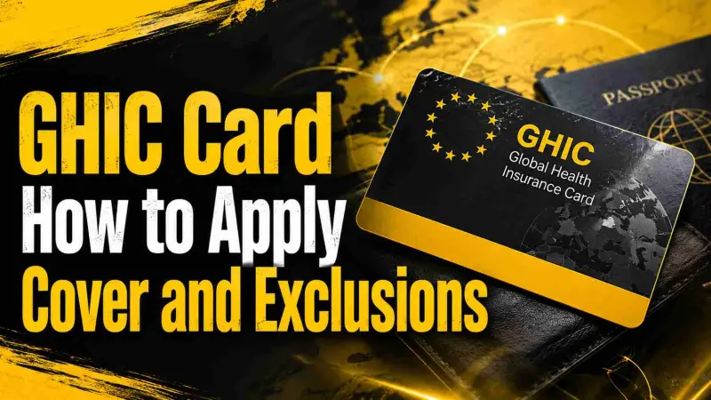 GHIC Card How to Apply Cover and Exclusions