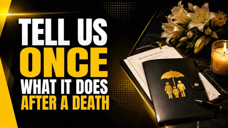 Tell Us Once What It Does After a Death