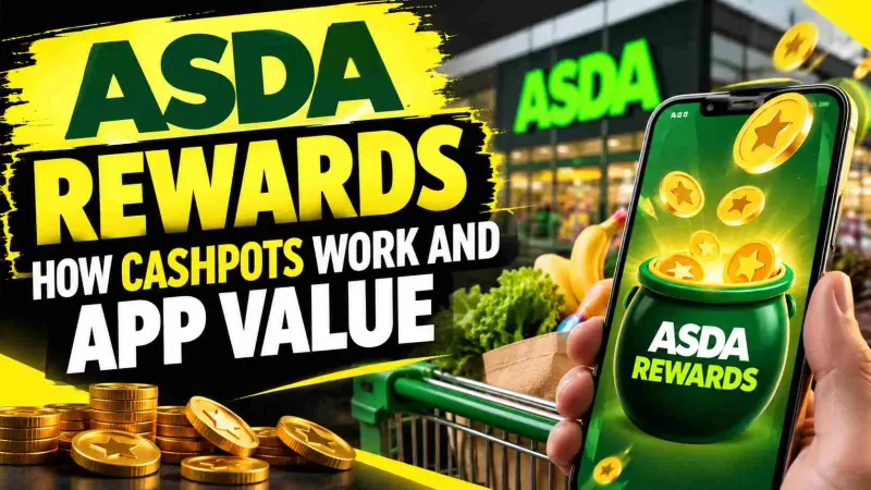 Asda Rewards How Cashpots Work and App Value