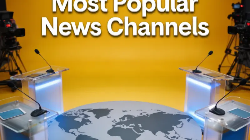 The UK's Most Popular News Channels — And the Anchors Behind Them