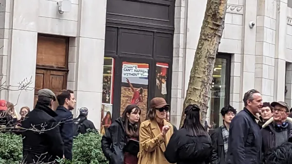 Keira Knightley Films Netflix Series on London’s Strand