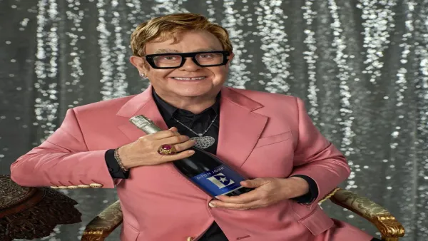 Elton John Launches First Non-Alcoholic Wine Brand