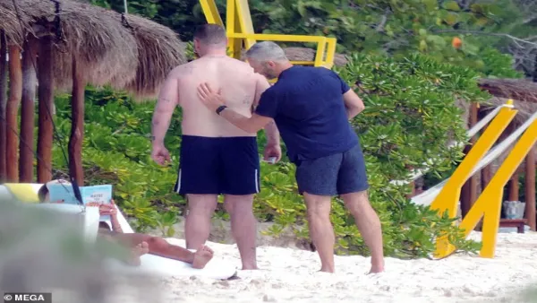 Sam Smith Flaunts Tattoos on Sunny Mexico Beach Day
