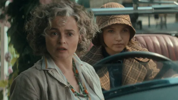 Helena Bonham Carter & Mia McKenna-Bruce on "Seven Dials"