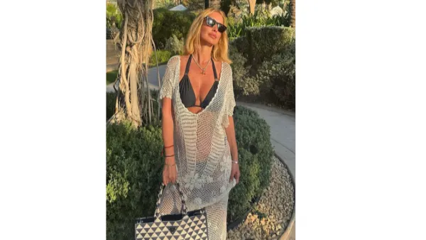 Louise Redknapp Stuns in Black Bikini on Dubai Getaway