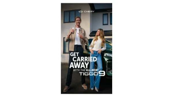 Peter Crouch & Abbey Clancy Lead Chery TIGGO 9 Campaign