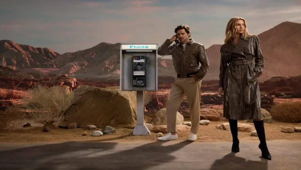 Matt Bomer & Stella Maxwell Star in Mackage Oasis Campaign