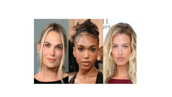Lori Harvey, Molly Sims & Hailey Clauson: Monochrome Winter