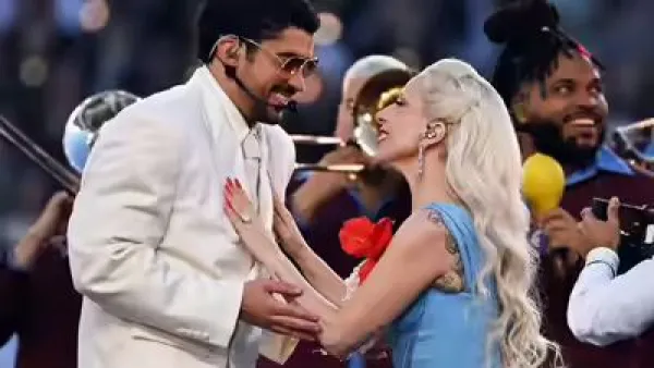 Lady Gaga Honors Bad Bunny’s Historic Super Bowl Set