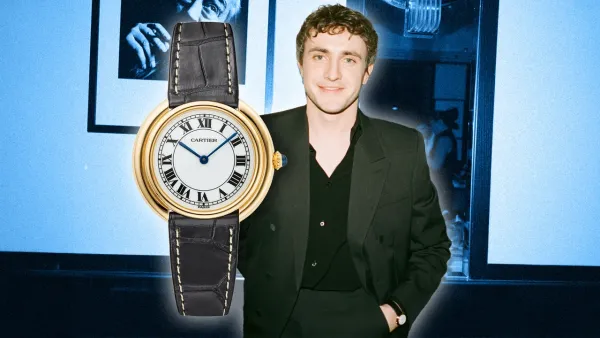Paul Mescal: The King of the Vintage Cartier Flex