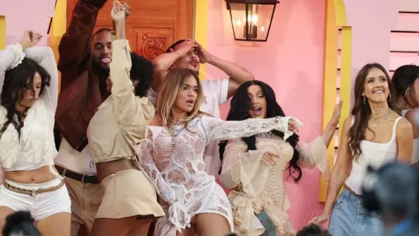 Karol G’s Sheer Dress Steals the Super Bowl 2026 Spotlight