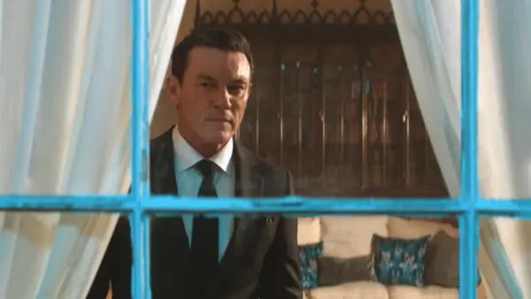Luke Evans Spotted Filming New ITV Drama 'The Party'