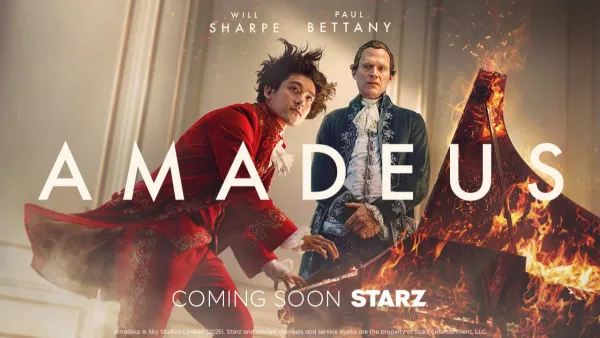 Amadeus STARZ Series: Will Sharpe & Paul Bettany First Look