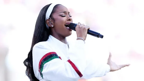 Coco Jones Honors Whitney Houston at Super Bowl 2026