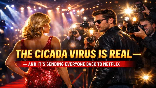 The Cicada Virus Is Real — and It's Sending Everyone Back to Netflix