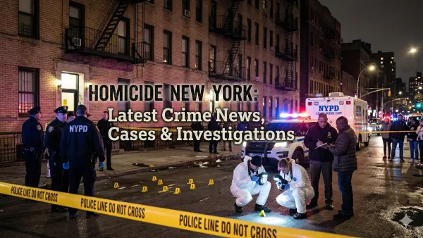 Homicide New York: Latest Crime News, Cases & Investigations