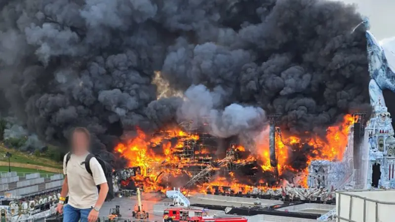Tomorrowland Mainstage Fire: Eyewitness Recalls ‘Disbelief’ as Blaze Devours Iconic Structure
