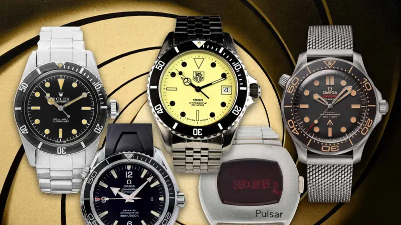 James Bond's Watch Collection: The Rolex, Omega, and Seiko Timepieces That Defined 007