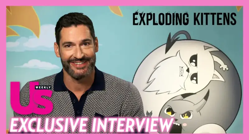 Tom Ellis Gets Daughters' Stamp of Approval for Exploding Kittens—And Hints at More Comedy Roles Ahead