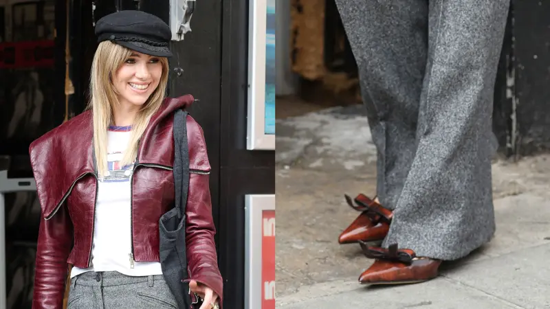 Suki Waterhouse Channels Downtown Cool in Shushu/Tong Heels at Notting Hill Album Promo