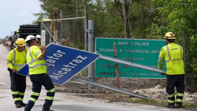 Alligator Alcatraz Emptied: The Hurricane Evacuation Drama That Has Everyone Talking