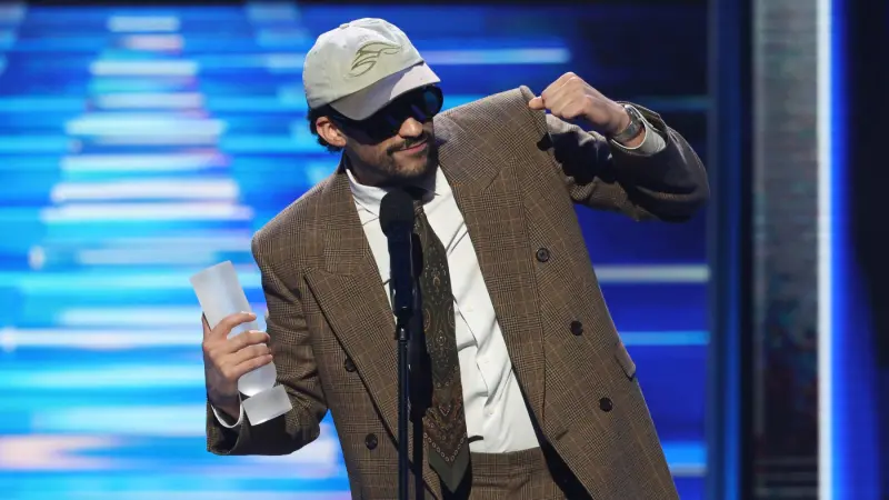 Bad Bunny Accepts Billboard’s Top Latin Artist of the Century Award: ‘This Is for My People’