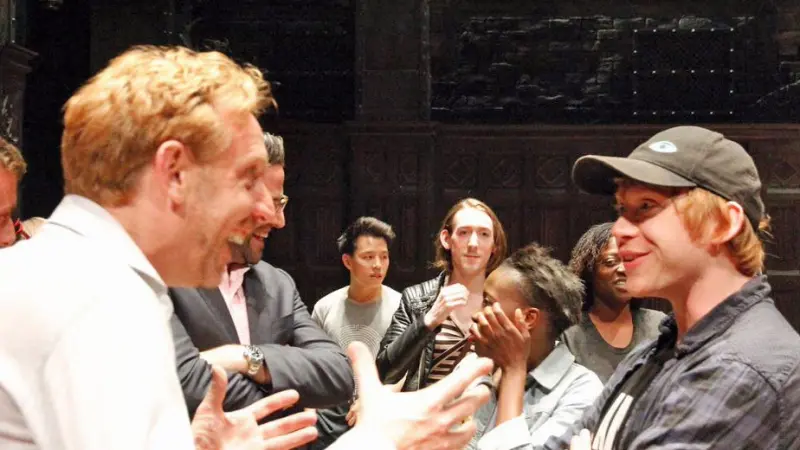 Rupert Grint Finally Meets His Older Self: The Magical 'Cursed Child' Reunion