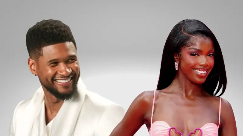 Usher Stops Paris Show to Serenade British Model Leomie Anderson: 'I Think I Found My Baby'