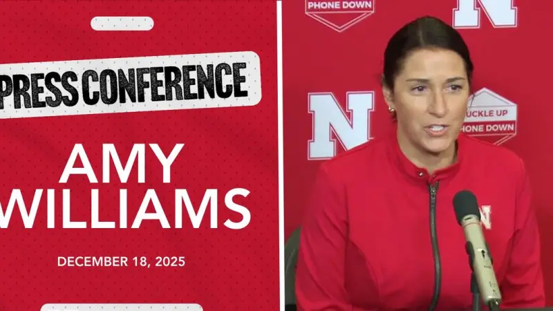 Amy Williams Takes Center Stage: Nebraska Women's Basketball Coach's Press Conference Sparks Excitement and Insight