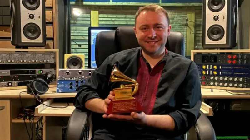 Ukrainian Sound Engineer Volodymyr Punko Makes History with First-Ever Latin Grammy Win