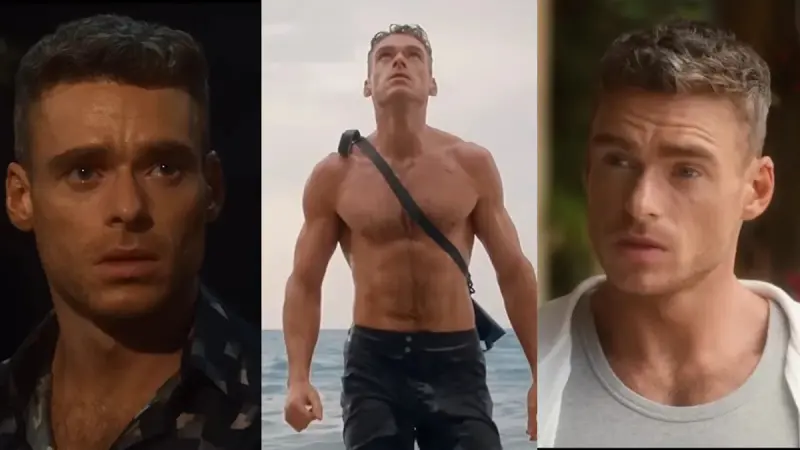 Richard Madden's Chiseled Abs Take Center Stage in 'Killer Heat' Trailer – And We Are Seated