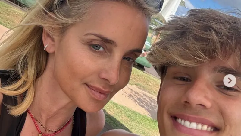 Louise Redknapp Escapes for Rare Mum-and-Son Weekend with Lookalike Beau Before Football Grind