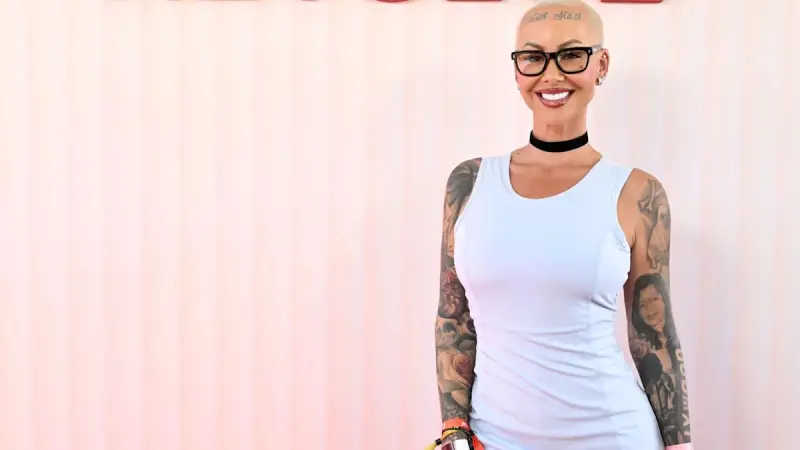 Amber Rose Sues Beverly Hills Club After Ornament Falls on Her Head, Causing Concussion