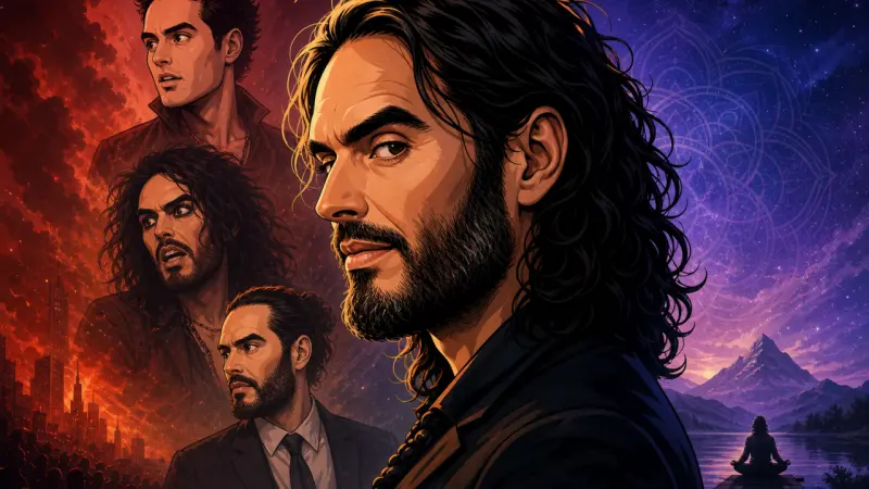 Russell Brand’s Endless Reinvention: The 20-Year Pattern of Provoke, Retreat, Rebrand, Repeat